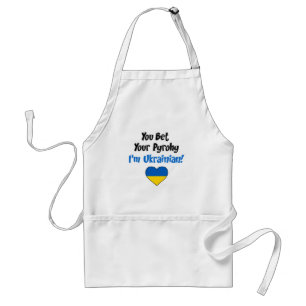 Tablier Tu paries que je suis ukrainien, ton pyrohy