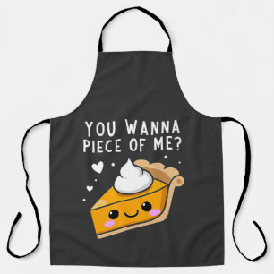 Tablier Tu veux un morceau de moi Thanksgiving Pie