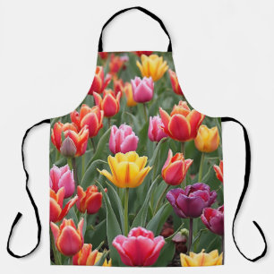 Tablier Tulipes néerlandaises