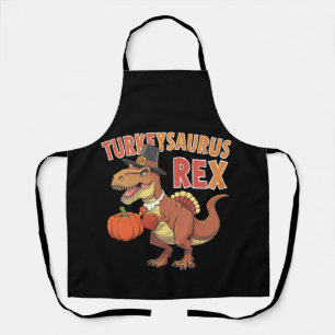 Tablier Turkeysaurus Rex Dab Turkey Dino Toddler Boys