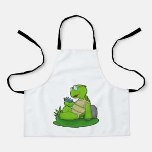Tablier Turtle Reading Book