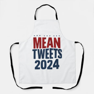 Tablier Tweets méchants 2024 Élection drôle Trump