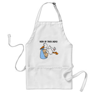 Tablier Twin Boys Maman-Stork Tshirts et cadeaux