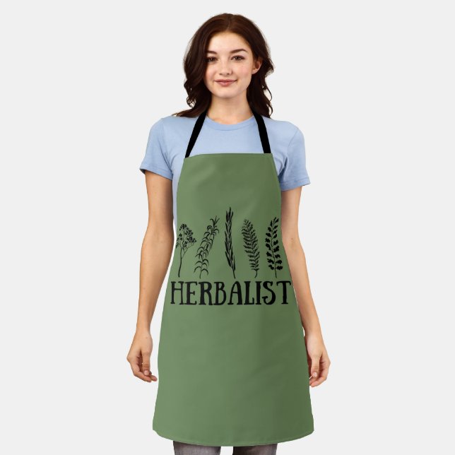 Tablier Types d'herboristes (Porté)