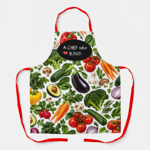 Tablier Un chef qui aime JESUS