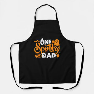 Tablier Un Éffrayant Papa Drôle Chat Boo Papa Costume Hall