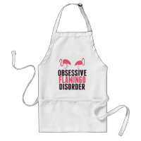 Un Flamant rose Obsessionnel mignon