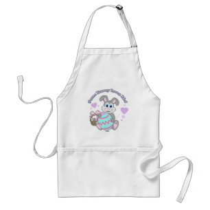 Tablier Un Lapin M'Aime ! Lapin de Pâques