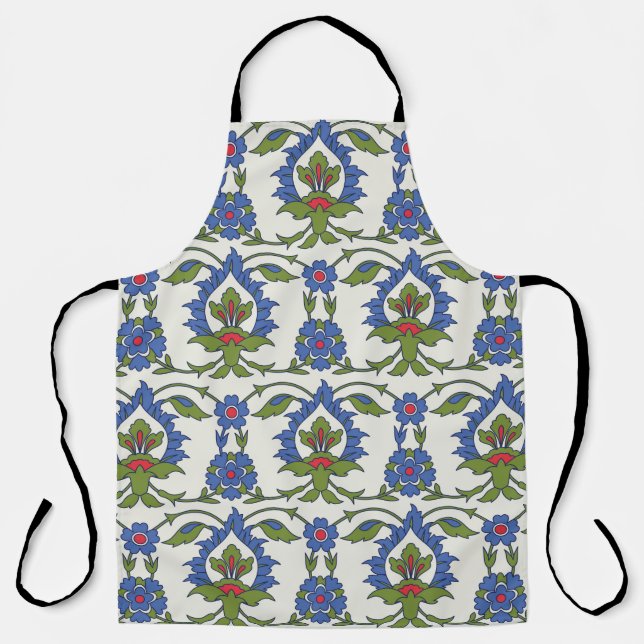 Tablier Un ornement traditionnel arabe sans couture. Turc, (Recto)