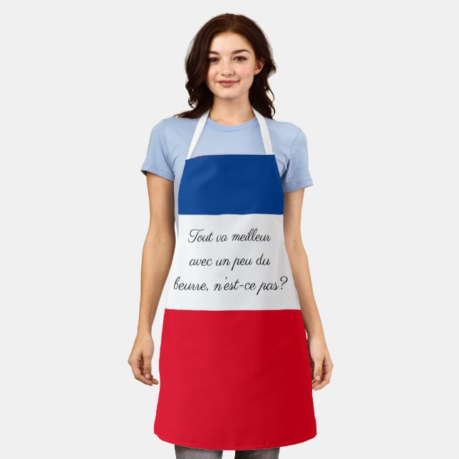 Tablier Un peu de beurre (un peu du beurre) Apron (Porté)
