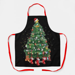 Tablier Un sapin de Noël au pôle Nord