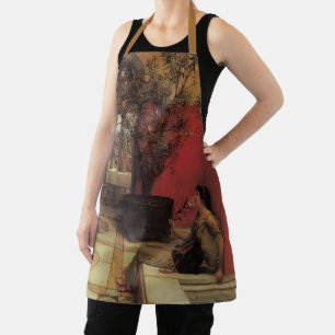 Tablier Une Oleander par Alma Tadema, Fleurs Vintages