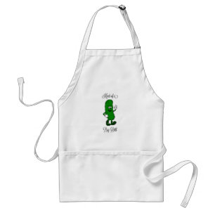 Tablier Une sorte de grand dill Pickle Apron