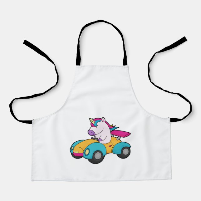 Tablier Unicorn Car (Recto)