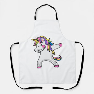 Tablier Unicorne Dabbing drôle