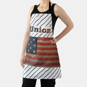 Tablier Union de la guerre civile Un magnifique drapeau de