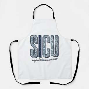 Tablier Unité de soins intensifs chirurgicaux SICU T-shirt