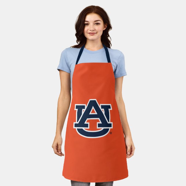 Tablier Université d'Auburn | Auburn UA Logo (Porté)