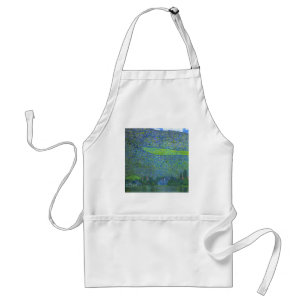 Tablier Unterach à l'Attersee par Klimt, Art nouveau vinta