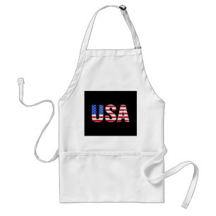Tablier USA T Chemise Patriotique Drapeau Américain Hommes