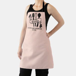Tablier Ustensile de cuisine personnalisé pour école de cu