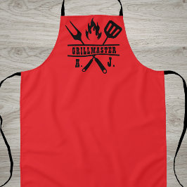 Tablier Ustensile Red Grillmaster