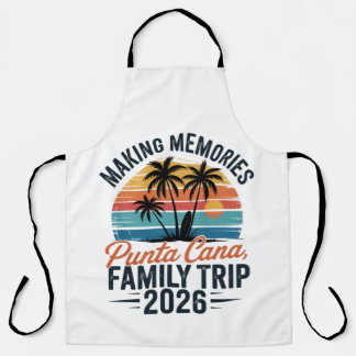 Tablier Vacances en famille à Punta Cana 2026 Vacances d'é