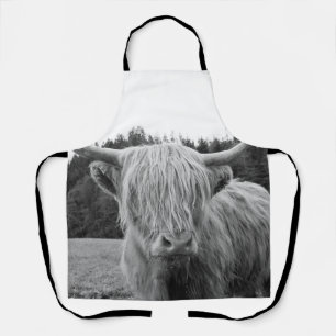 Tablier Vache Highland #6 #mur #art