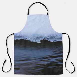 TABLIER VAGUES D'EAU SUR LA RIVE