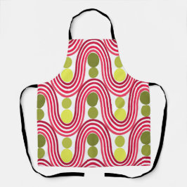 Tablier Vagues et cercles