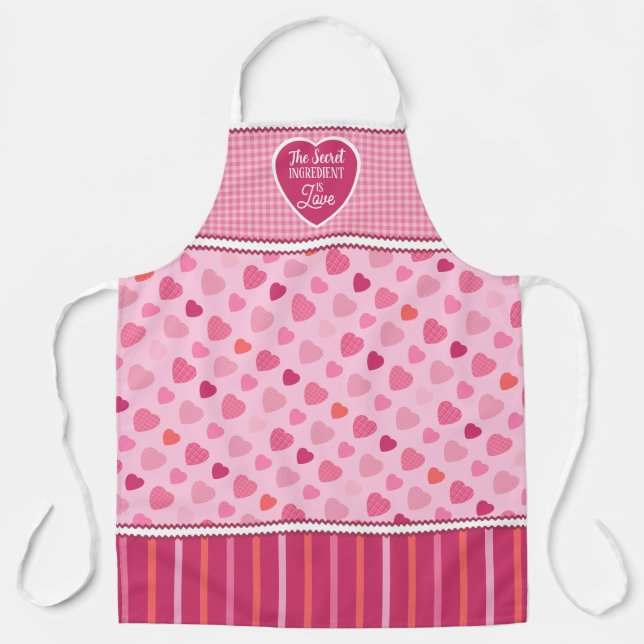 Tablier Valentines Chef Apron (Recto)