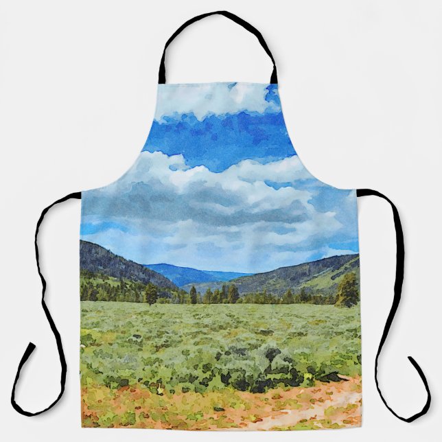Tablier Vallée de la rivière Provo dans les monts Uinta (Recto)