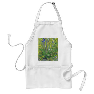 Tablier Van Gogh art Irises, reproduction acrylique
