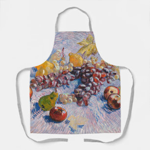 Tablier Van Gogh - Raisins, citrons, poires et pommes,