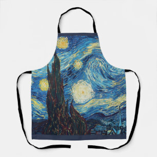Tablier Van Gogh Starry Classic Nuit Impressionnisme Art