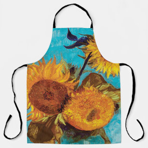 Tablier Van Gogh - Trois Tournesols Dans Un Vase - Beaux-A