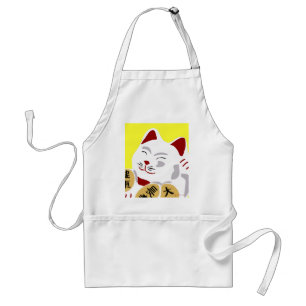 Tablier Vecteur chanceux de chat
