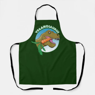 Tablier Vegan T-Rex - Humour du véganisme