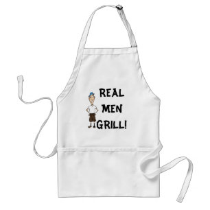 Tablier Véritable aire de grill pour hommes
