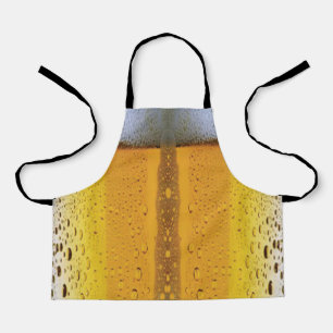 Tablier Verre de bière moussant