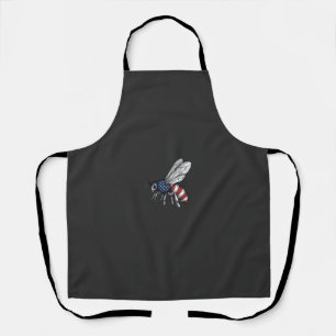 Tablier Vêtement graphique vectoriel abeille patriotique v