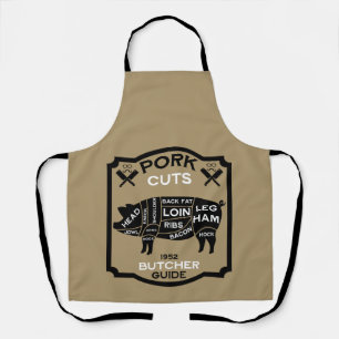 Tablier Viande Coupe Ferme Cuisine Décor