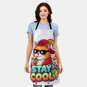 Tablier Vibes Cool – Mode Streetwear Chat Relax