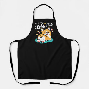 Tablier Vibes Corgi Butt et Nap - Joli chien couché