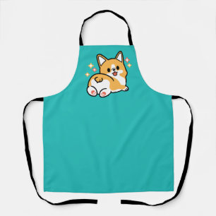 Tablier Vibes Corgi Butt et Nap - Joli chien couché