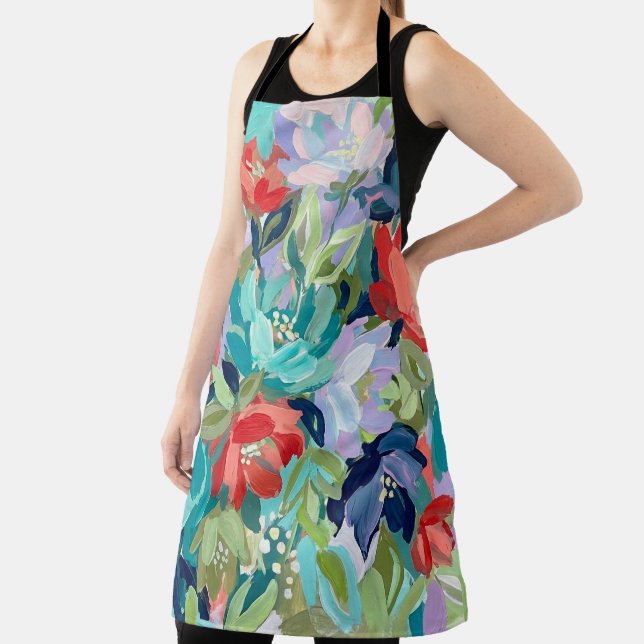 Tablier Vibrant Garden Symphony (Insitu)