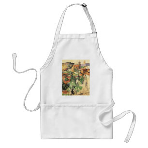 Tablier Village de Gardanne par Paul Cezanne, Art ancien