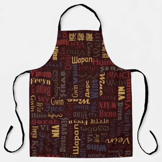 Tablier Vin (Recto)