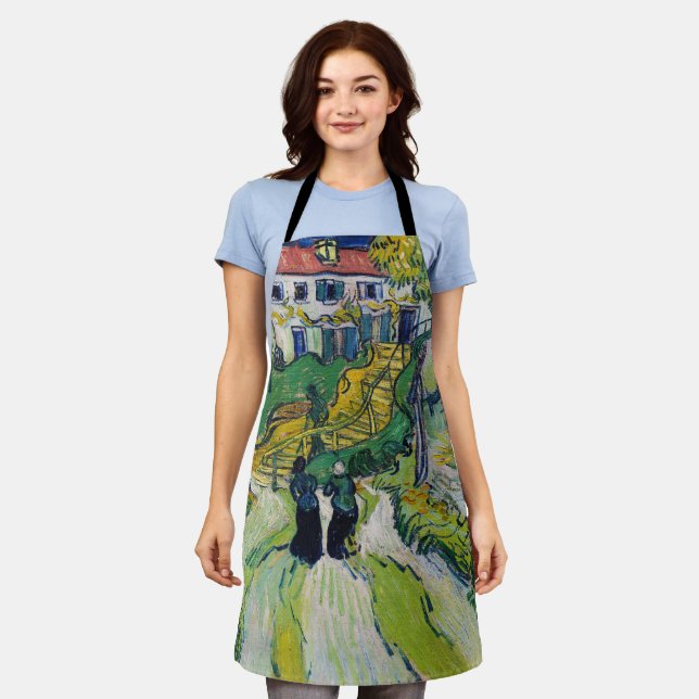 Tablier Vincent van Gogh - Escalier à Auvers (Porté)