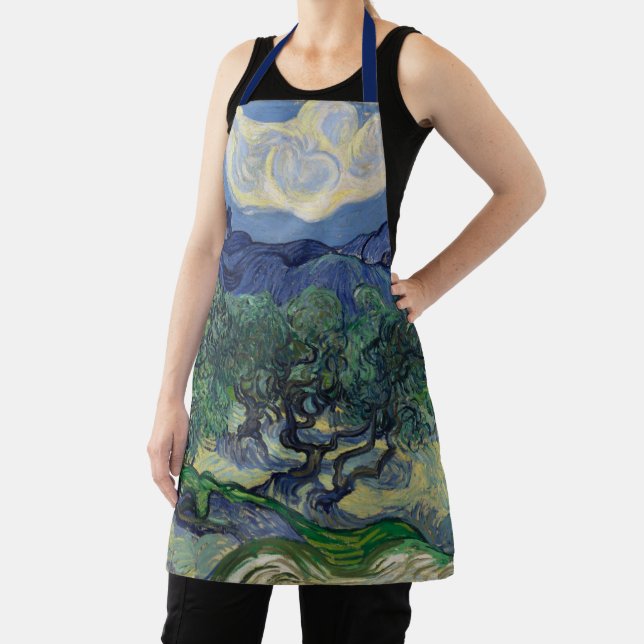 Tablier Vincent van Gogh - Oliviers, Alpilles (Insitu)